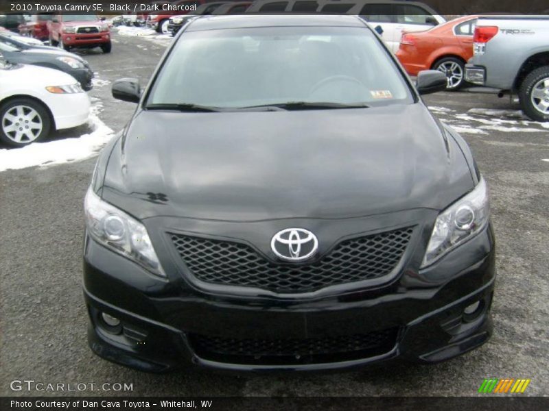 Black / Dark Charcoal 2010 Toyota Camry SE