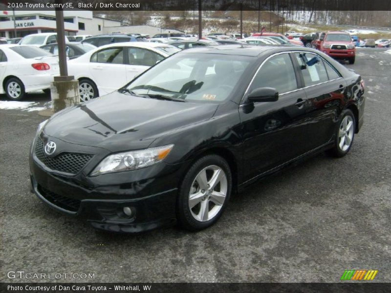Black / Dark Charcoal 2010 Toyota Camry SE
