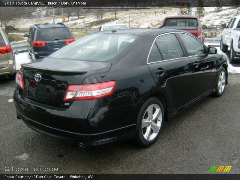 Black / Dark Charcoal 2010 Toyota Camry SE