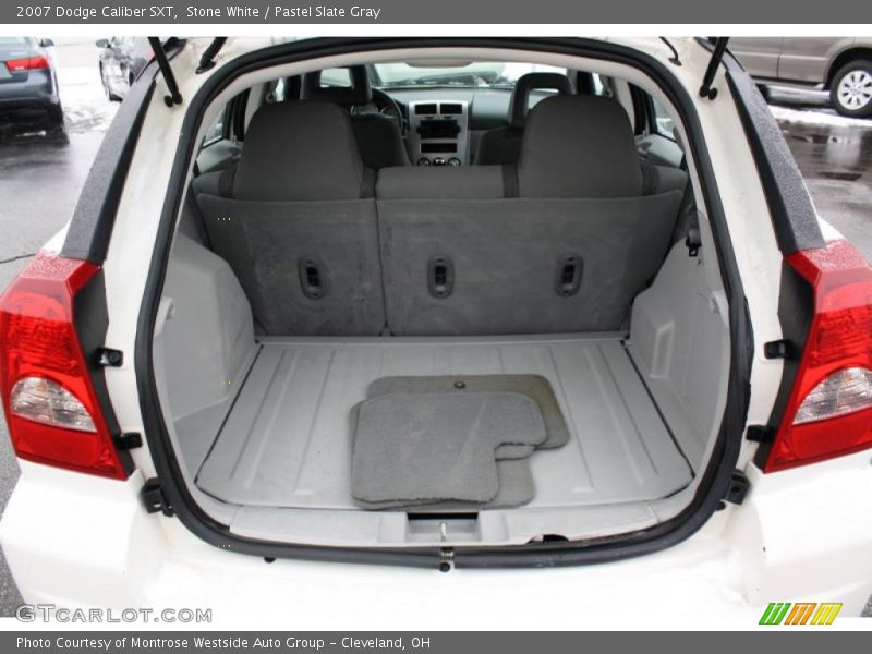 Stone White / Pastel Slate Gray 2007 Dodge Caliber SXT