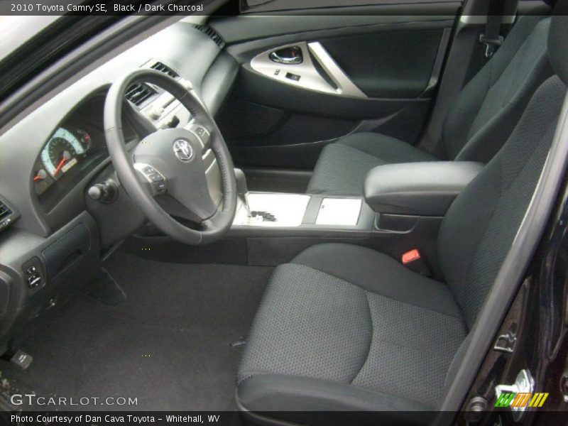 Black / Dark Charcoal 2010 Toyota Camry SE