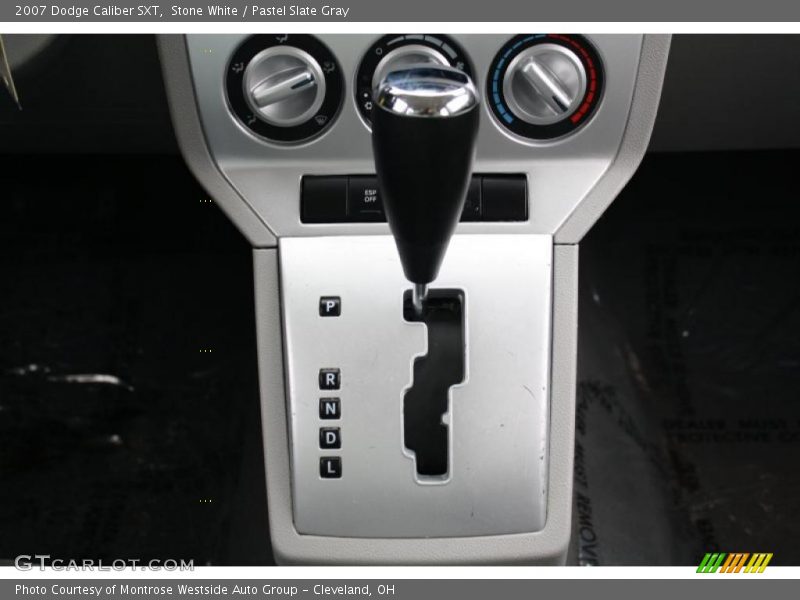 Stone White / Pastel Slate Gray 2007 Dodge Caliber SXT