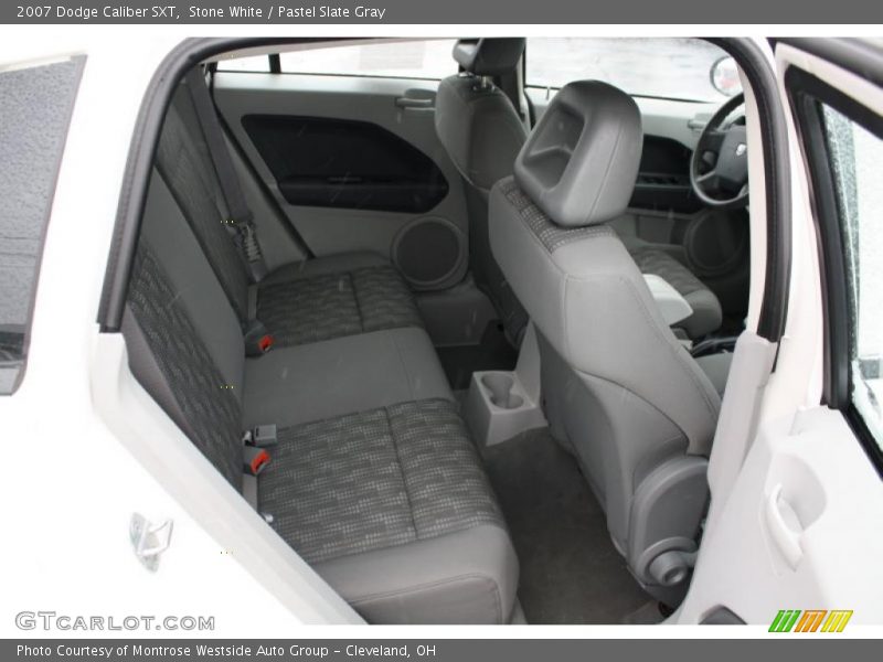Stone White / Pastel Slate Gray 2007 Dodge Caliber SXT