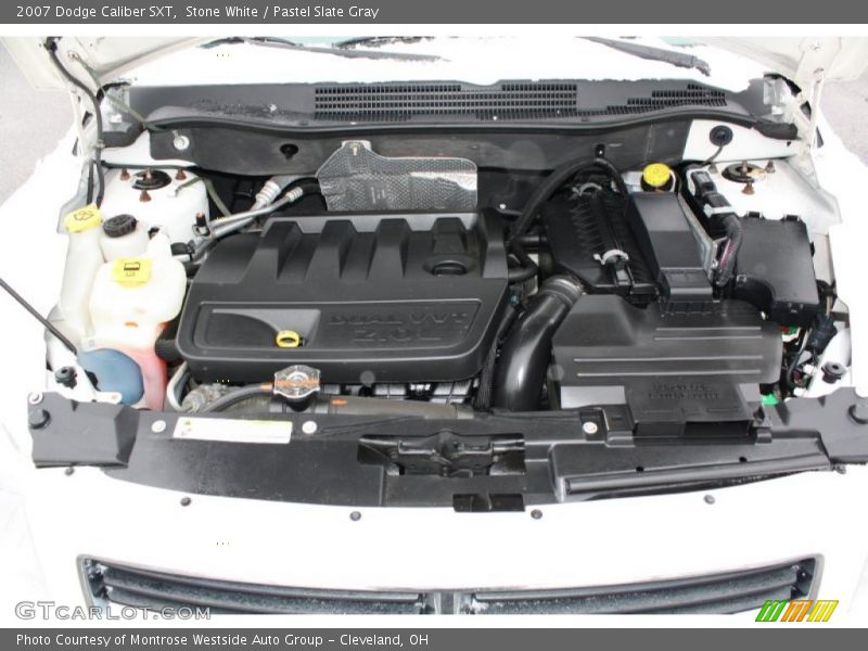 Stone White / Pastel Slate Gray 2007 Dodge Caliber SXT