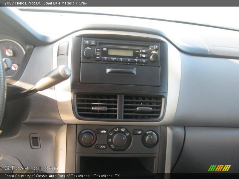 Steel Blue Metallic / Gray 2007 Honda Pilot LX