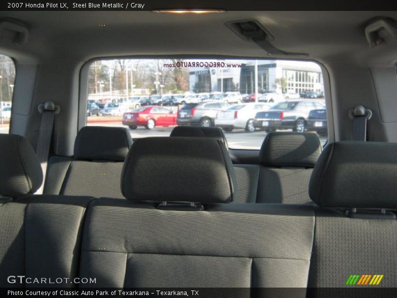 Steel Blue Metallic / Gray 2007 Honda Pilot LX