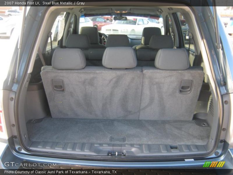 Steel Blue Metallic / Gray 2007 Honda Pilot LX