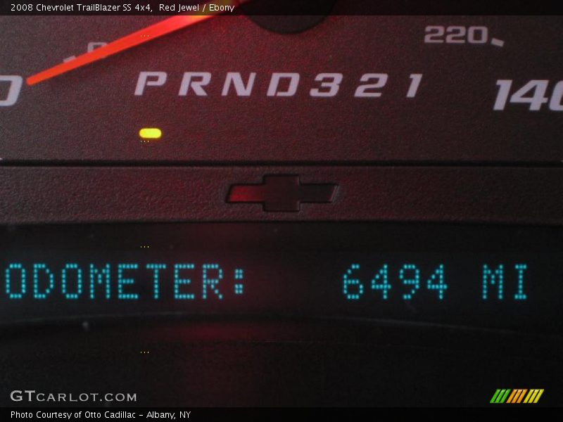 Red Jewel / Ebony 2008 Chevrolet TrailBlazer SS 4x4