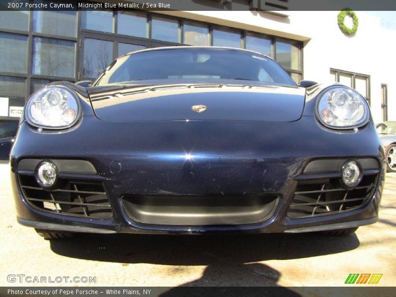 Midnight Blue Metallic / Sea Blue 2007 Porsche Cayman