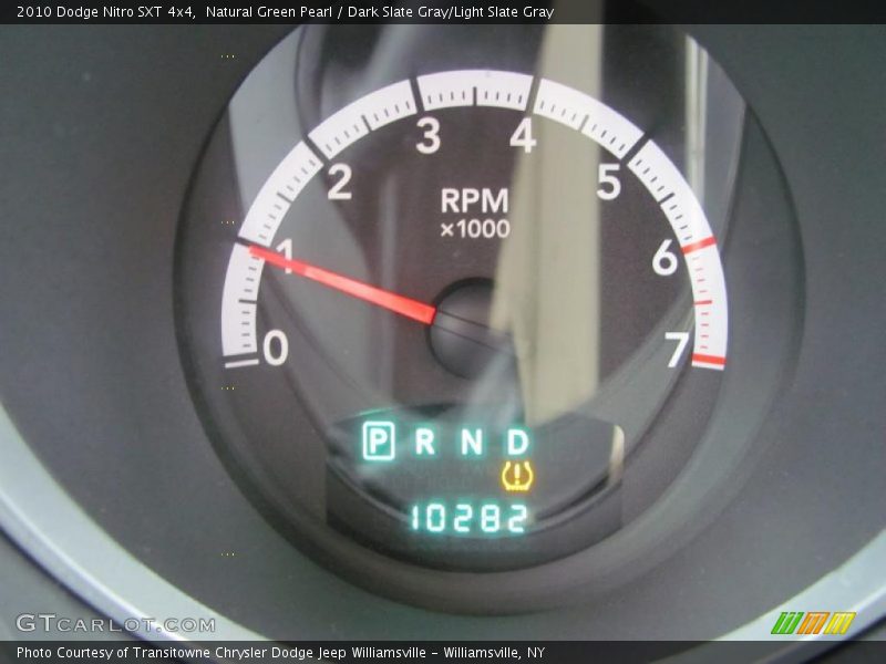 Natural Green Pearl / Dark Slate Gray/Light Slate Gray 2010 Dodge Nitro SXT 4x4