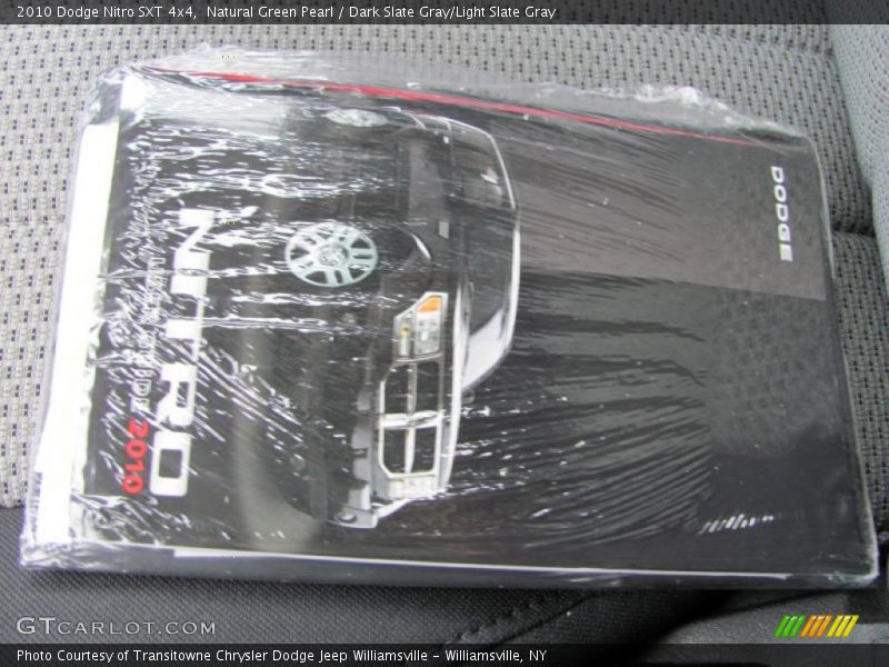 Natural Green Pearl / Dark Slate Gray/Light Slate Gray 2010 Dodge Nitro SXT 4x4