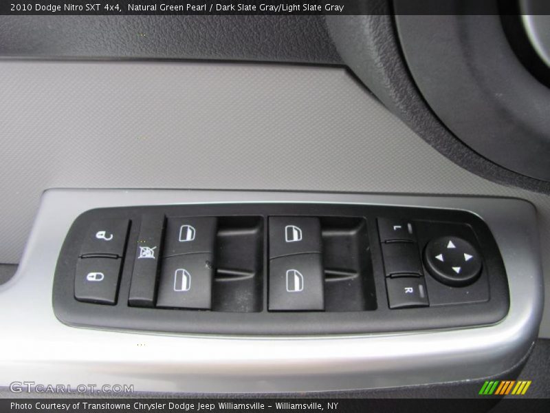 Natural Green Pearl / Dark Slate Gray/Light Slate Gray 2010 Dodge Nitro SXT 4x4