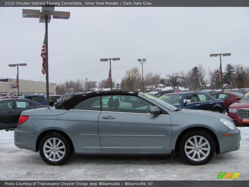  2010 Sebring Touring Convertible Silver Steel Metallic