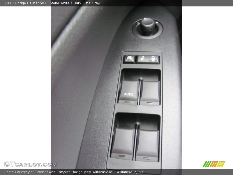 Stone White / Dark Slate Gray 2010 Dodge Caliber SXT