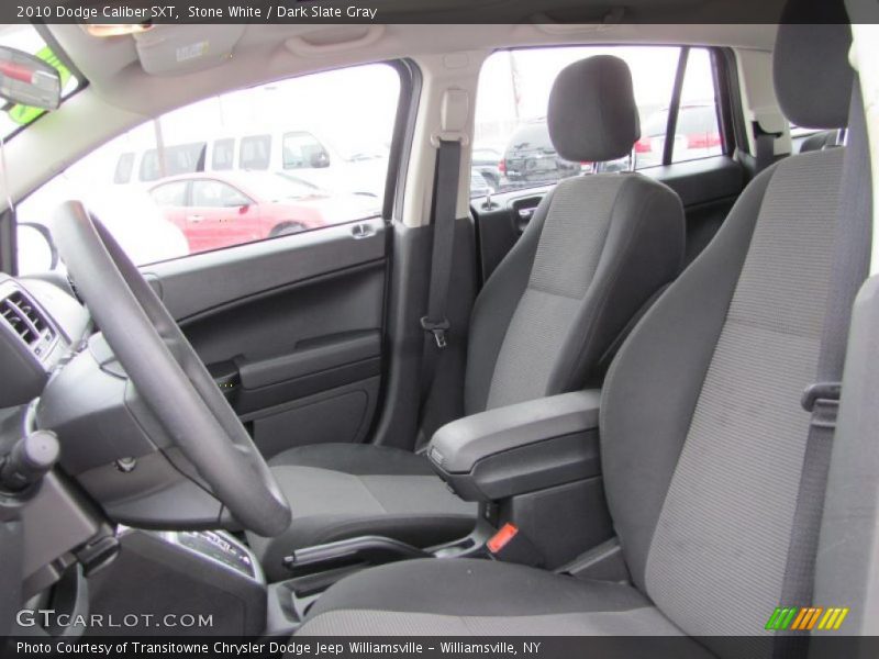 Stone White / Dark Slate Gray 2010 Dodge Caliber SXT
