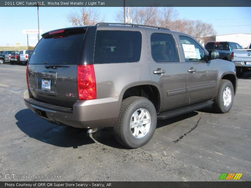 Mocha Steel Metallic / Light Tan 2011 GMC Yukon SLE