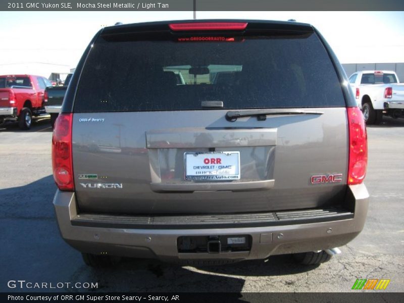 Mocha Steel Metallic / Light Tan 2011 GMC Yukon SLE