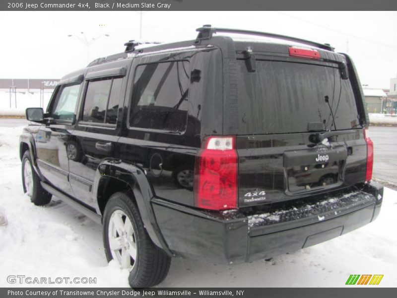 Black / Medium Slate Gray 2006 Jeep Commander 4x4