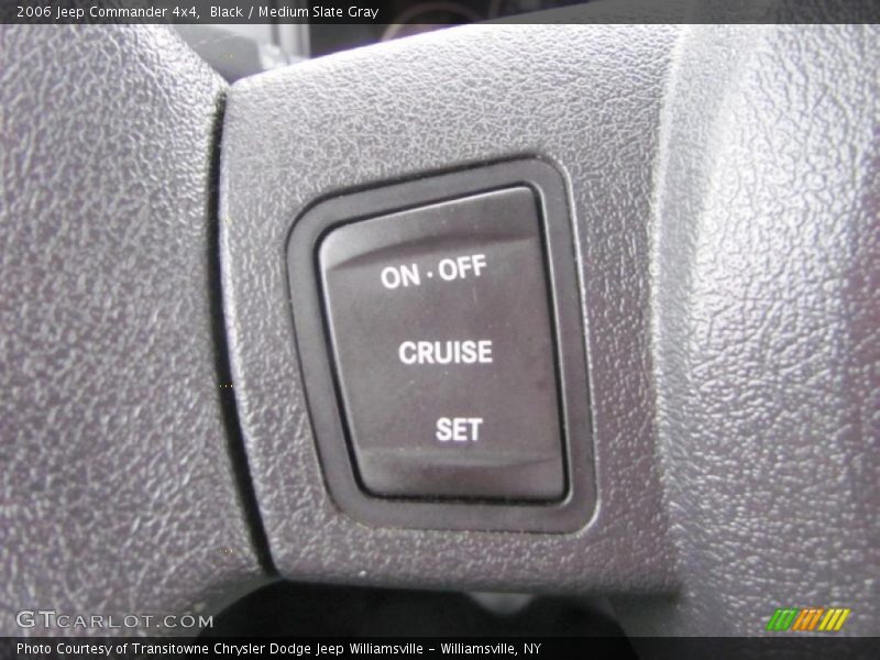 Black / Medium Slate Gray 2006 Jeep Commander 4x4