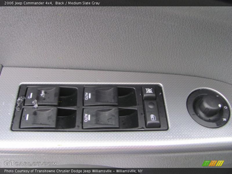 Black / Medium Slate Gray 2006 Jeep Commander 4x4
