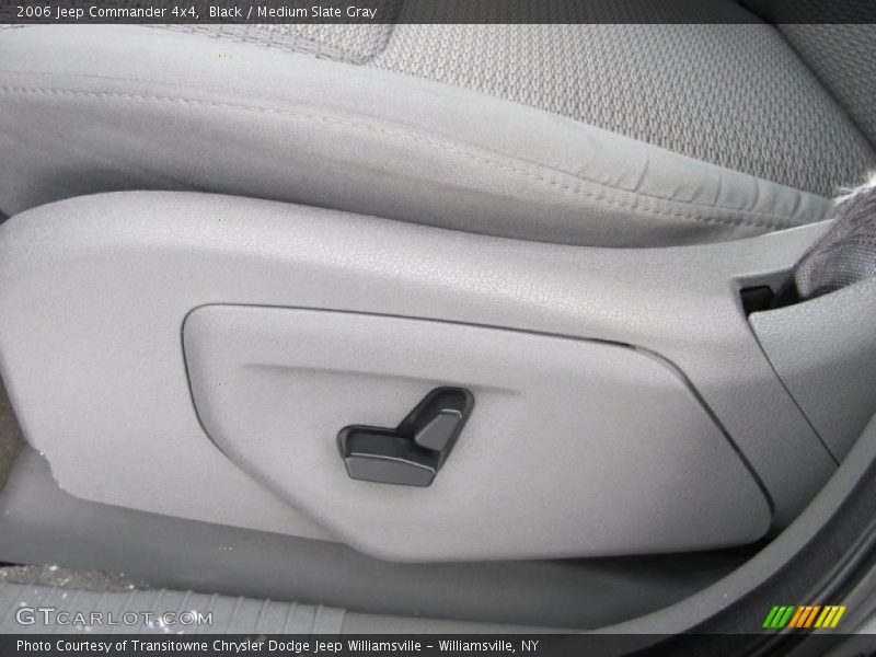 Black / Medium Slate Gray 2006 Jeep Commander 4x4