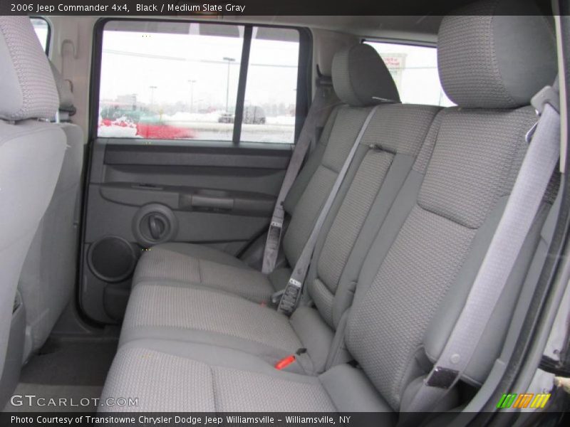 Black / Medium Slate Gray 2006 Jeep Commander 4x4