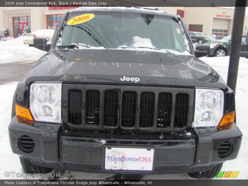 Black / Medium Slate Gray 2006 Jeep Commander 4x4