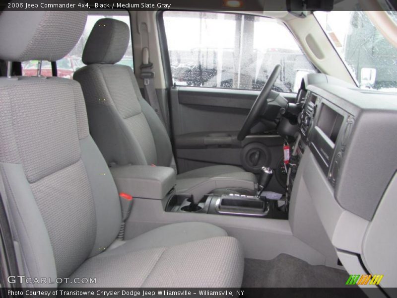 Black / Medium Slate Gray 2006 Jeep Commander 4x4