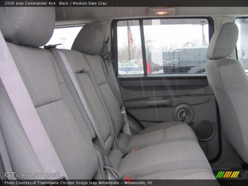 Black / Medium Slate Gray 2006 Jeep Commander 4x4