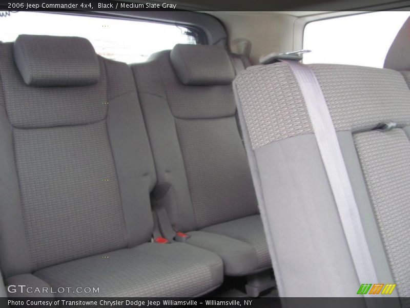 Black / Medium Slate Gray 2006 Jeep Commander 4x4