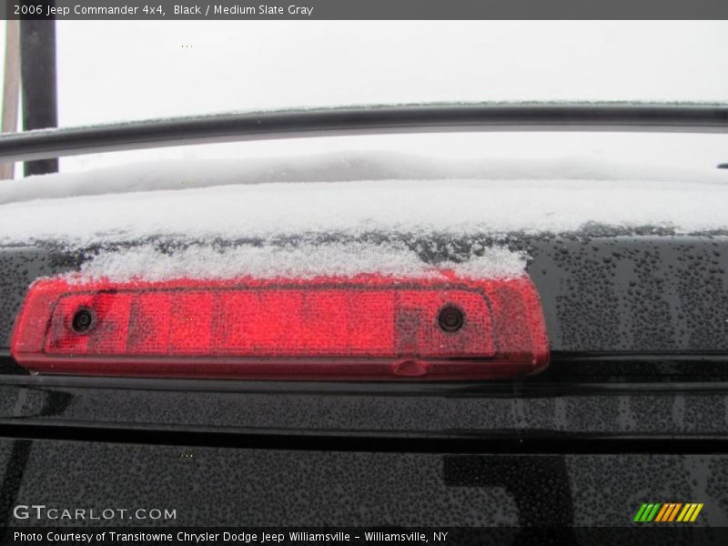 Black / Medium Slate Gray 2006 Jeep Commander 4x4