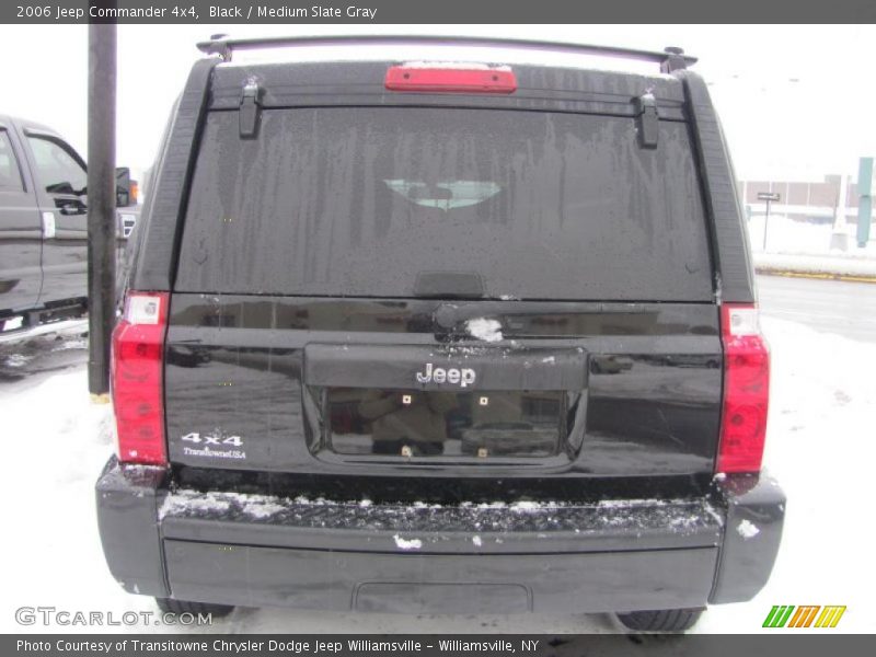 Black / Medium Slate Gray 2006 Jeep Commander 4x4