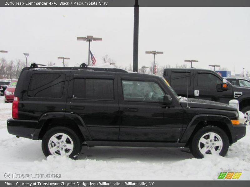 Black / Medium Slate Gray 2006 Jeep Commander 4x4