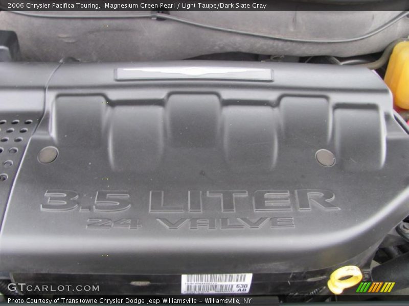 Magnesium Green Pearl / Light Taupe/Dark Slate Gray 2006 Chrysler Pacifica Touring