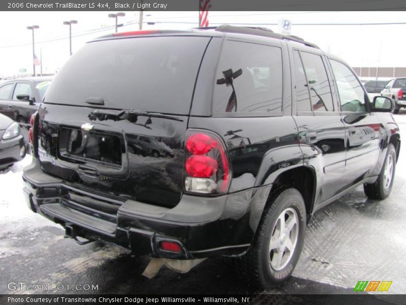 Black / Light Gray 2006 Chevrolet TrailBlazer LS 4x4