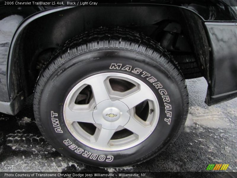 Black / Light Gray 2006 Chevrolet TrailBlazer LS 4x4