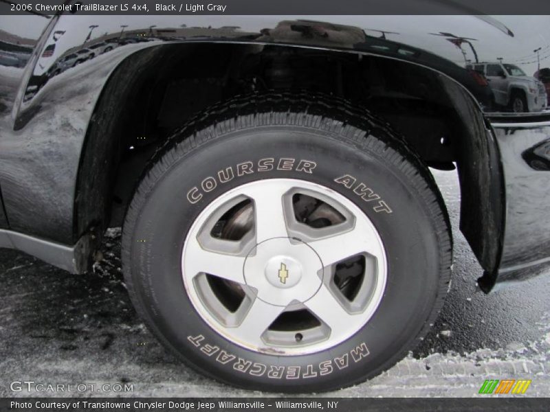 Black / Light Gray 2006 Chevrolet TrailBlazer LS 4x4