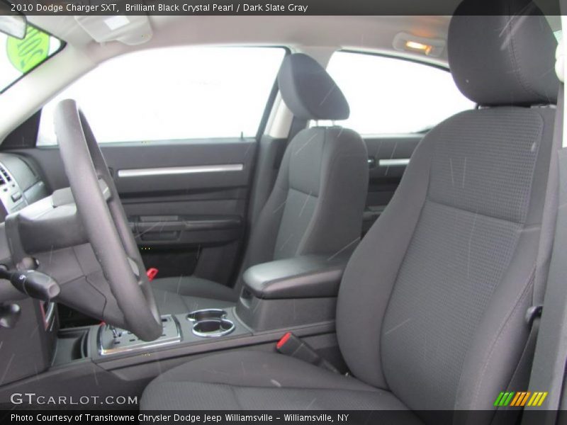 Brilliant Black Crystal Pearl / Dark Slate Gray 2010 Dodge Charger SXT
