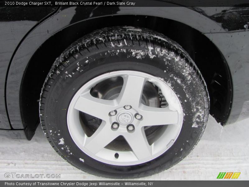 Brilliant Black Crystal Pearl / Dark Slate Gray 2010 Dodge Charger SXT