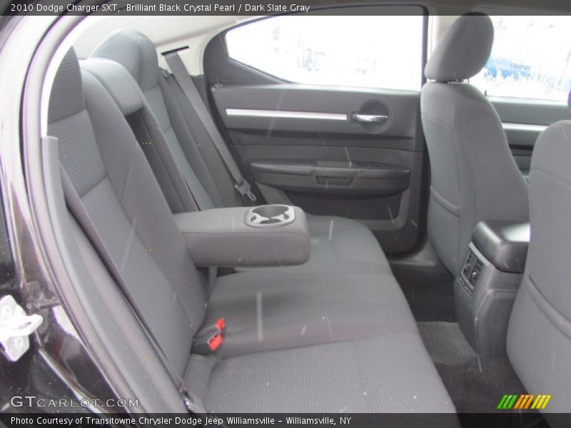 Brilliant Black Crystal Pearl / Dark Slate Gray 2010 Dodge Charger SXT