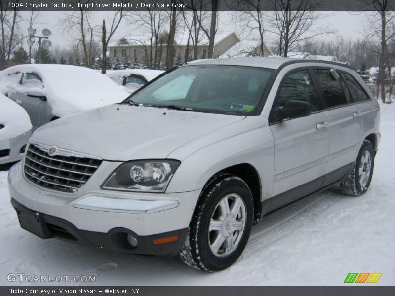 Bright Silver Metallic / Dark Slate Gray 2004 Chrysler Pacifica