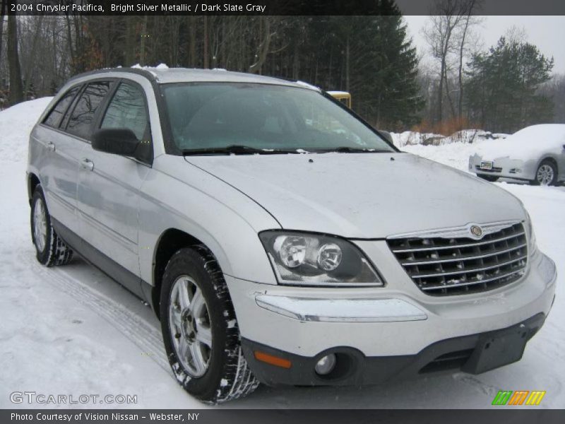 Bright Silver Metallic / Dark Slate Gray 2004 Chrysler Pacifica