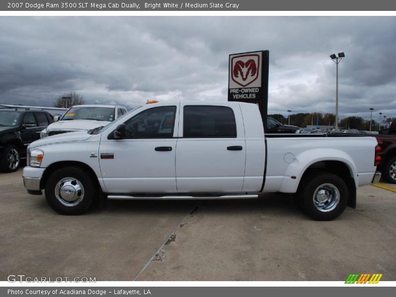  2007 Ram 3500 SLT Mega Cab Dually Bright White
