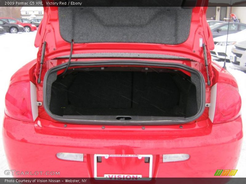 Victory Red / Ebony 2009 Pontiac G5 XFE