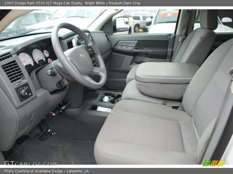  2007 Ram 3500 SLT Mega Cab Dually Medium Slate Gray Interior