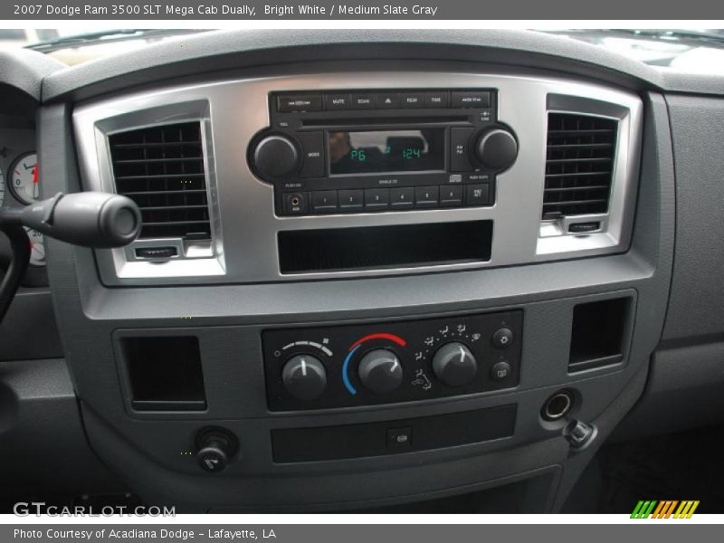 Controls of 2007 Ram 3500 SLT Mega Cab Dually