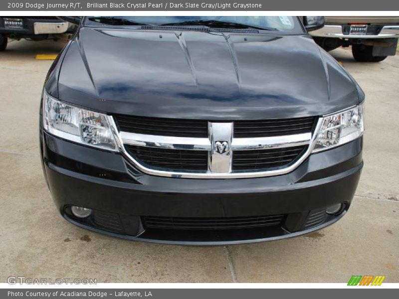Brilliant Black Crystal Pearl / Dark Slate Gray/Light Graystone 2009 Dodge Journey R/T
