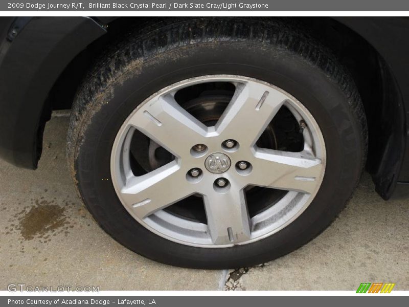 Brilliant Black Crystal Pearl / Dark Slate Gray/Light Graystone 2009 Dodge Journey R/T