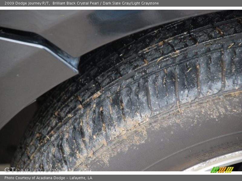 Brilliant Black Crystal Pearl / Dark Slate Gray/Light Graystone 2009 Dodge Journey R/T
