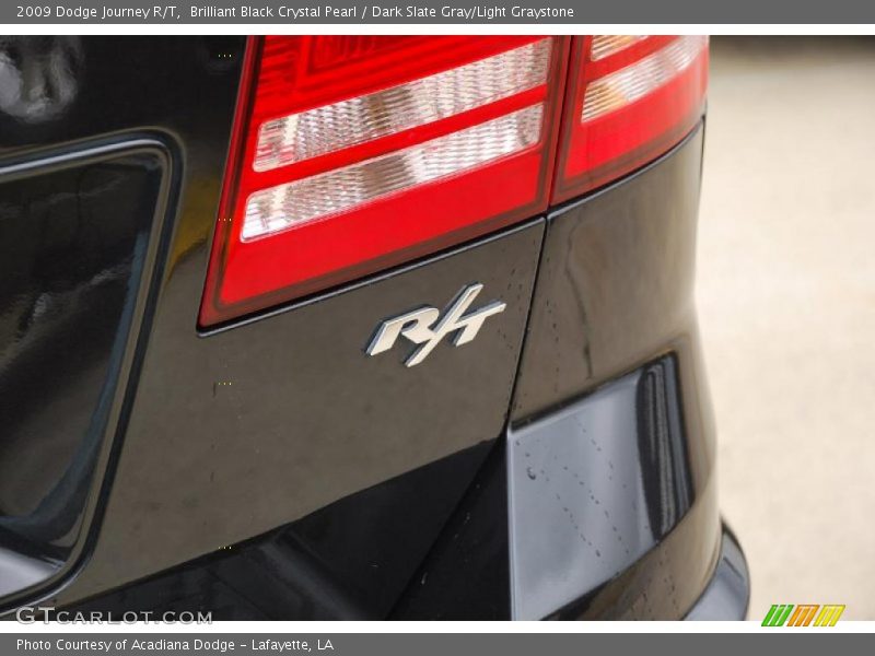 Brilliant Black Crystal Pearl / Dark Slate Gray/Light Graystone 2009 Dodge Journey R/T